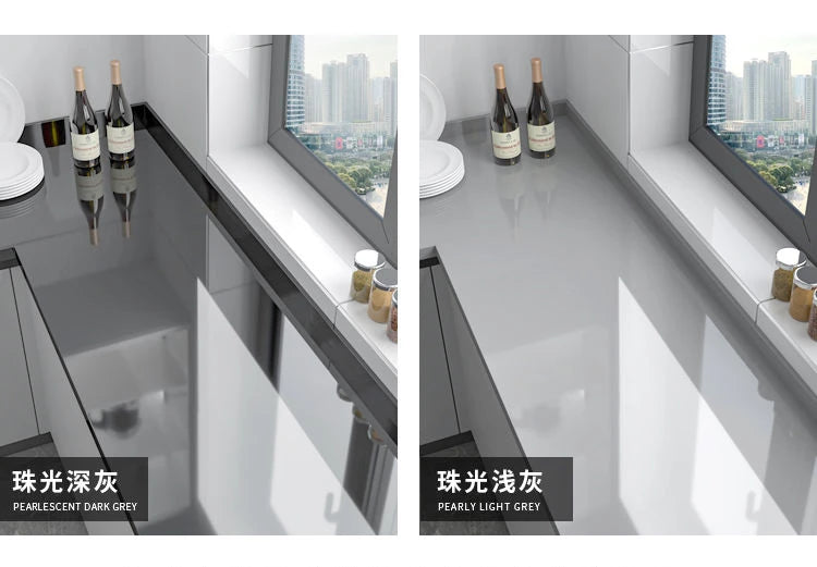 10M x 80CM Marble Self Adhesive Wallpaper Waterproof Oil Proof Kitchen Stickers Thermostability Decorative Film Home Decor