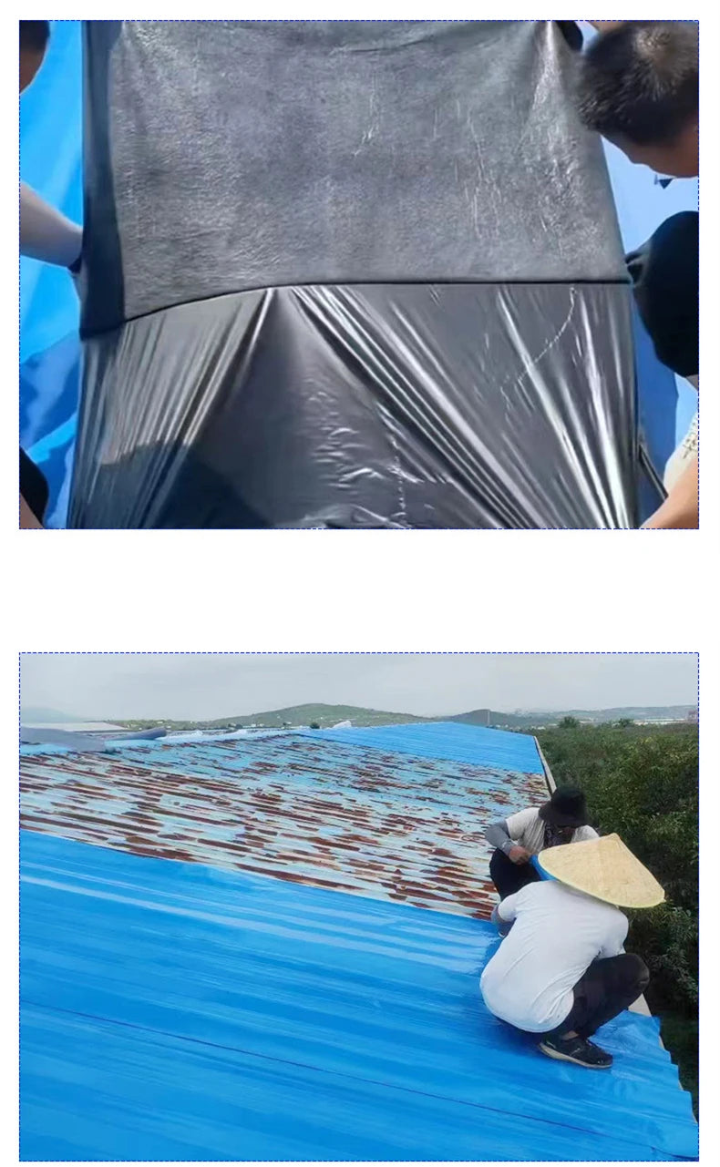 10M Waterproof Heat Insulation Adhesive Fix Tape For Wall Roof Leakproof Repair Tool Roof Color Steel Tile Leak Repair Tape