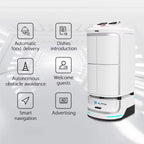 Delivery Robot for Hotel Artificial Intelligence Double Door Robot Autonomous Delivery Robot Food Delivery