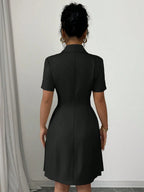 Feminine office Lady's Dress