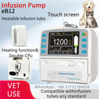 Infusion pump can heat the infusion tube, which can match a variety of tubes, both human and veterinary can be used.