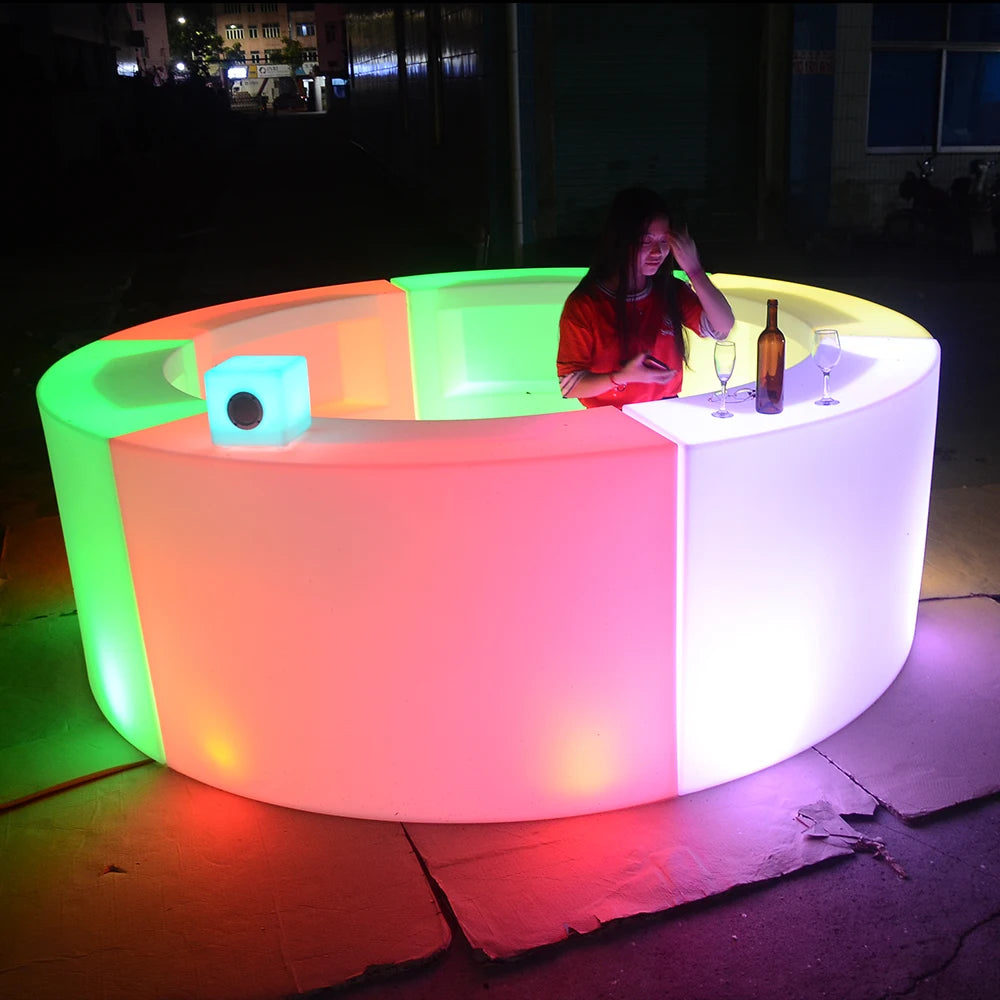 Outdoor Garden Plastic Bar Stool Furniture Table Chair Sofa