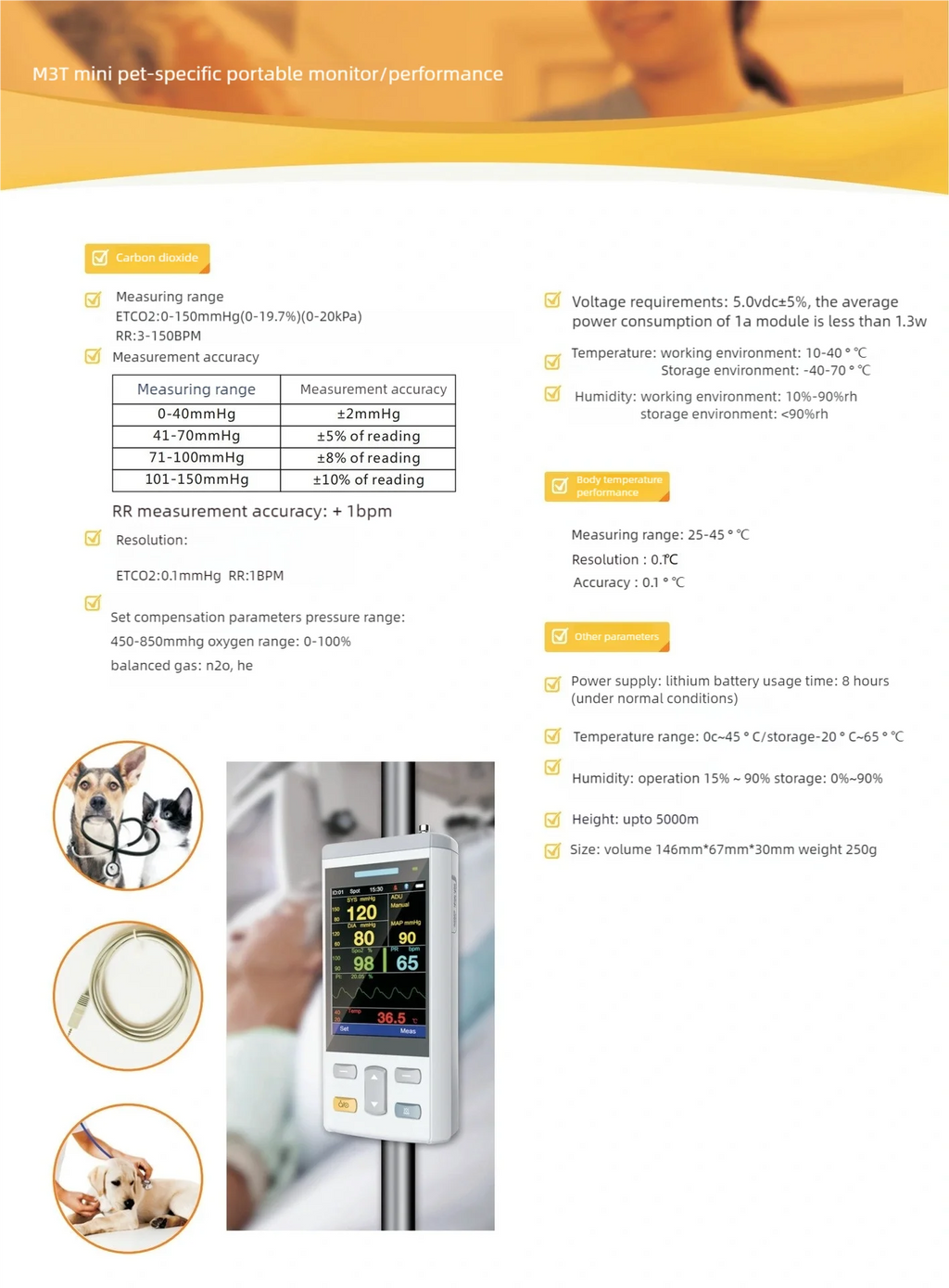 Modern Portable Vital Signs Monitor