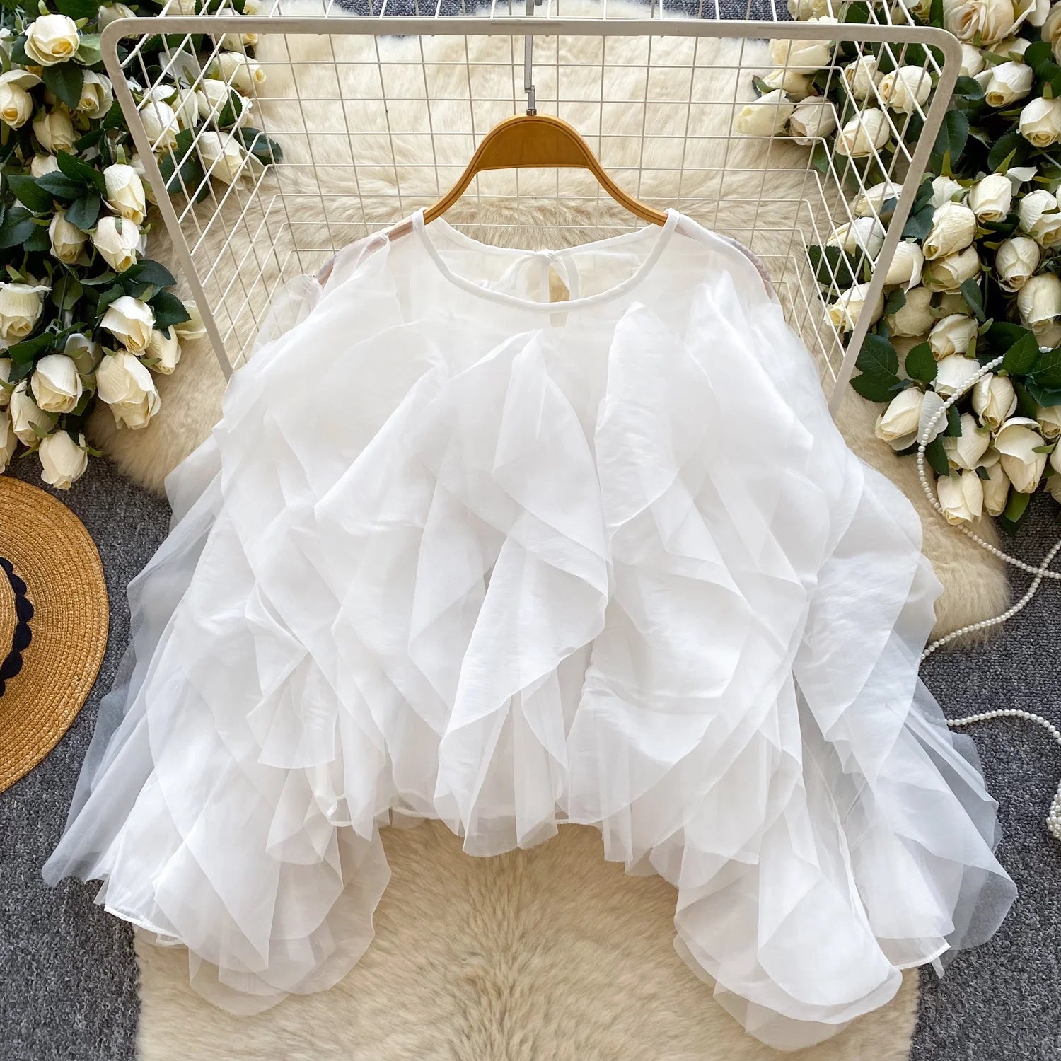 Feminnine Chiffon Top