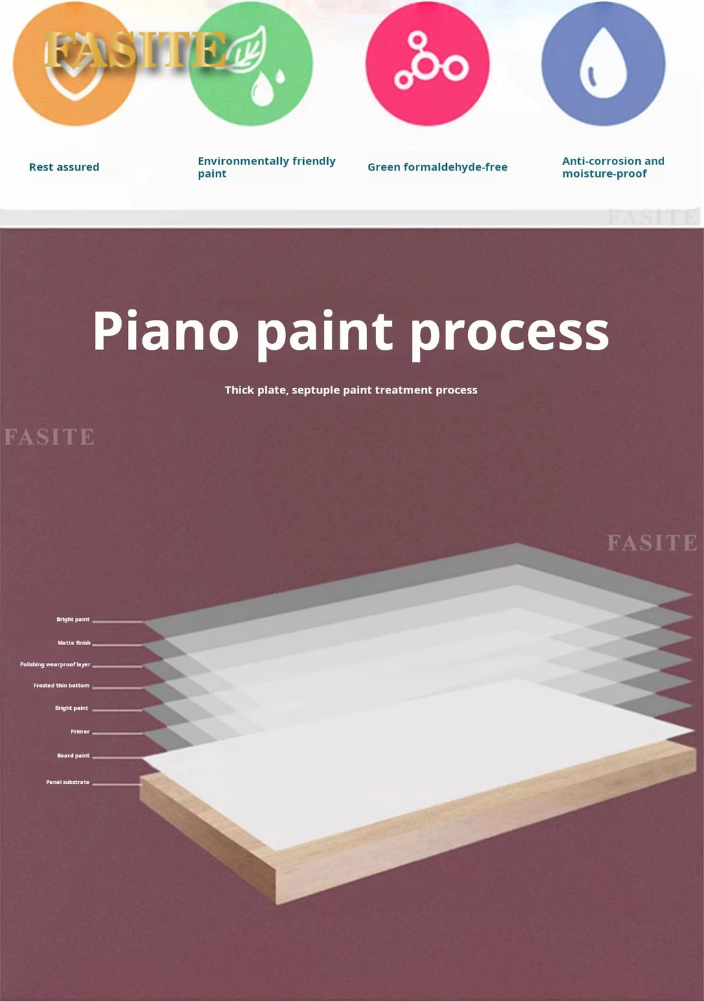 Modern new president's office desk and chair white high-end design office furniture