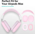 For Airpods Max Headphones, Silicone Cover for Apple Airpod Max Accessories Cases Silicone Case