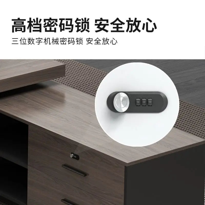 Boss desk light luxury chairperson room manager chair combination simple modern president desk furniture