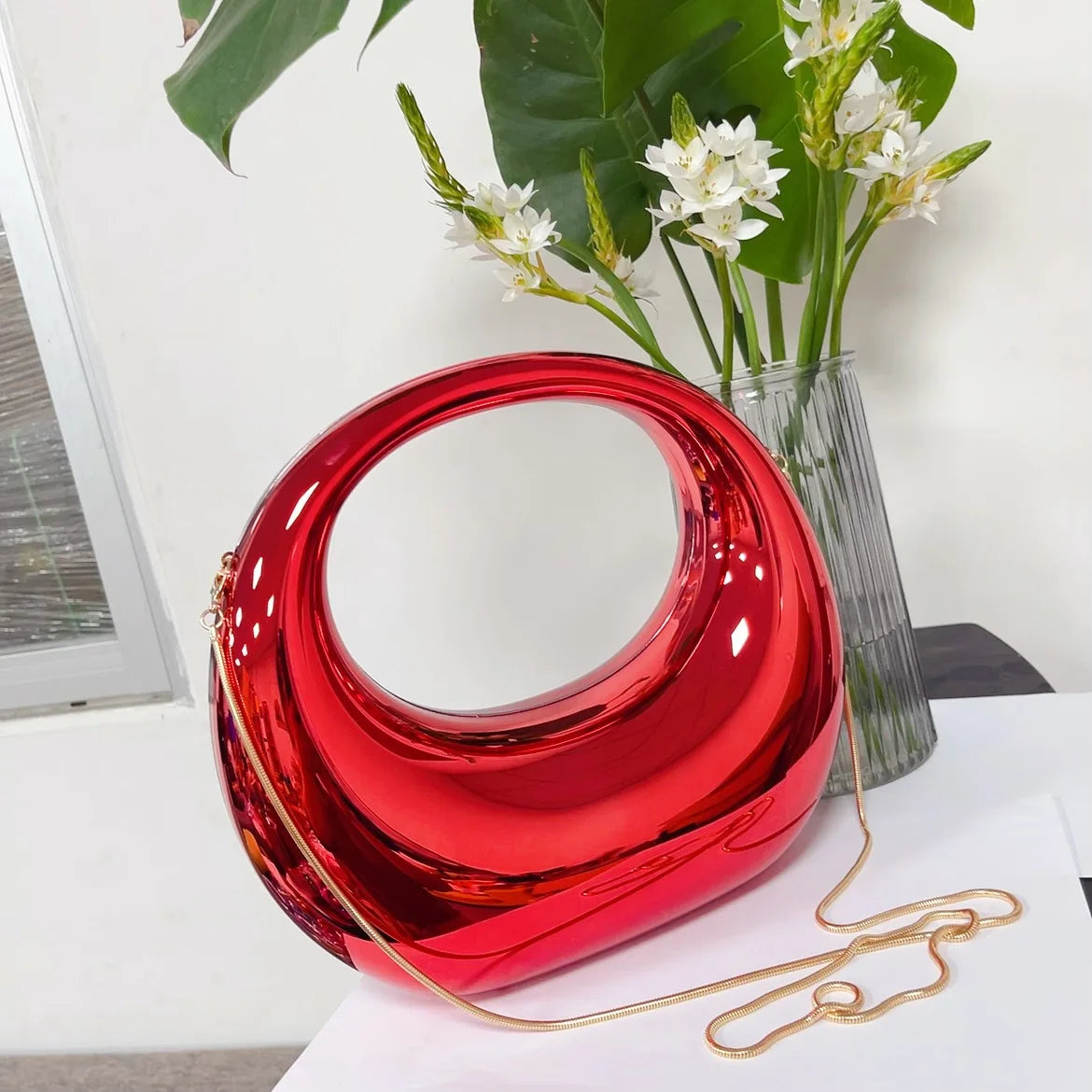 Acrylic Chain Handbag