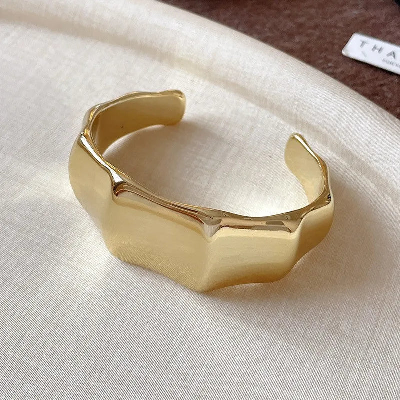 Irregular Geometric Bangle