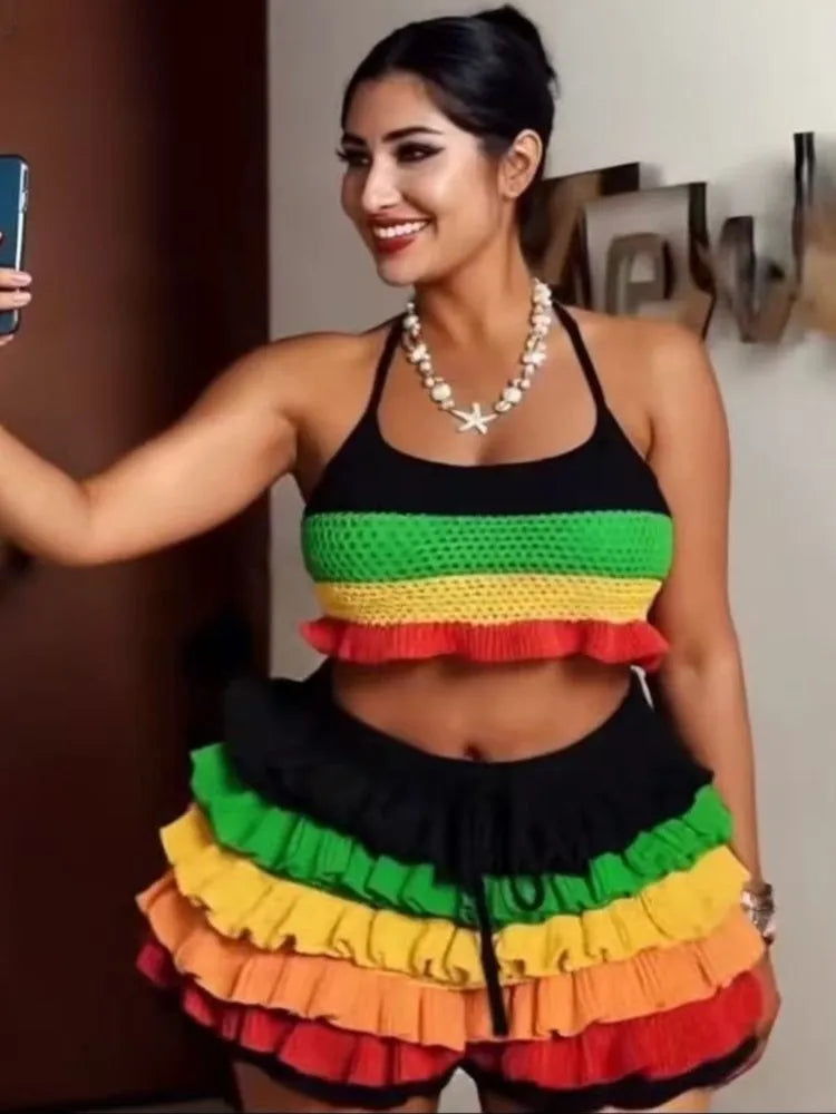 Stylish Crochet Swimsuit