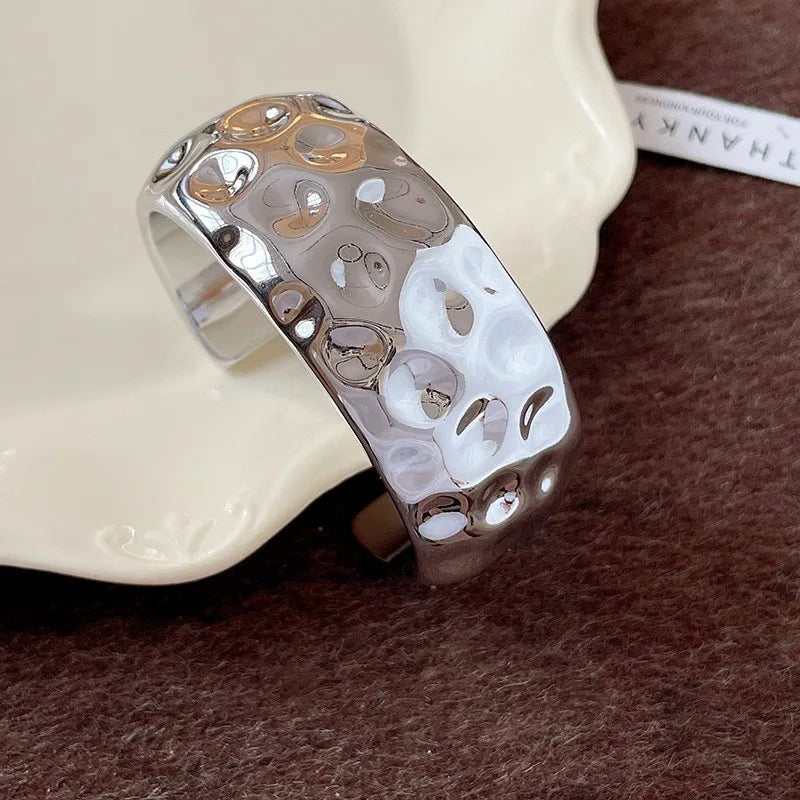 Irregular Geometric Bangle