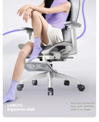 Foot Rest Chair Ergonomic Gaming Chairs Computer Comfortable Wheels Massage Adjustable Sedia Da Ufficio Office Furniture