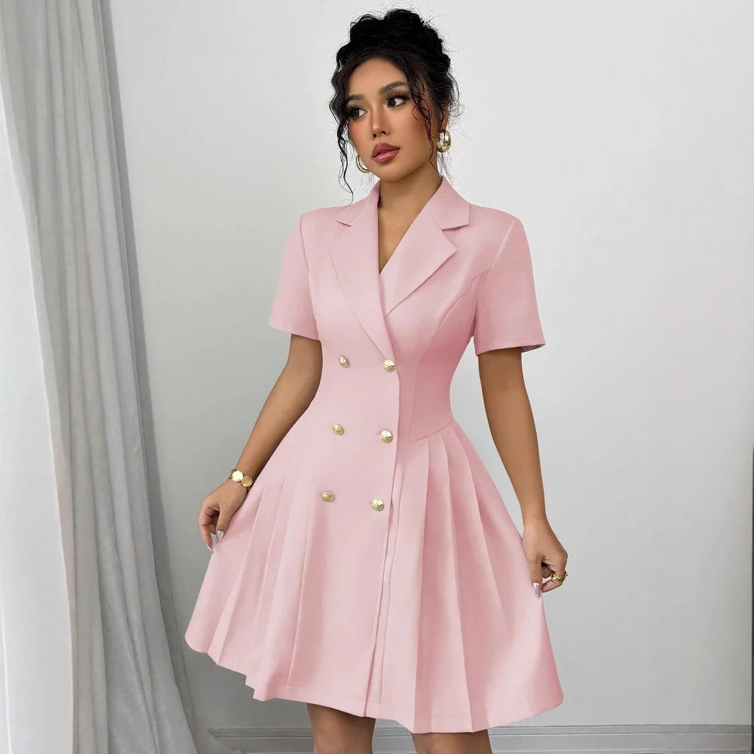 Feminine office Lady's Dress