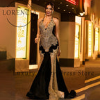 Glamorous Diamond Prom Dresses 2025 Halter See Through Mermaid Evening Party Gowns Customized Sleeveless robe de soiree dubaï