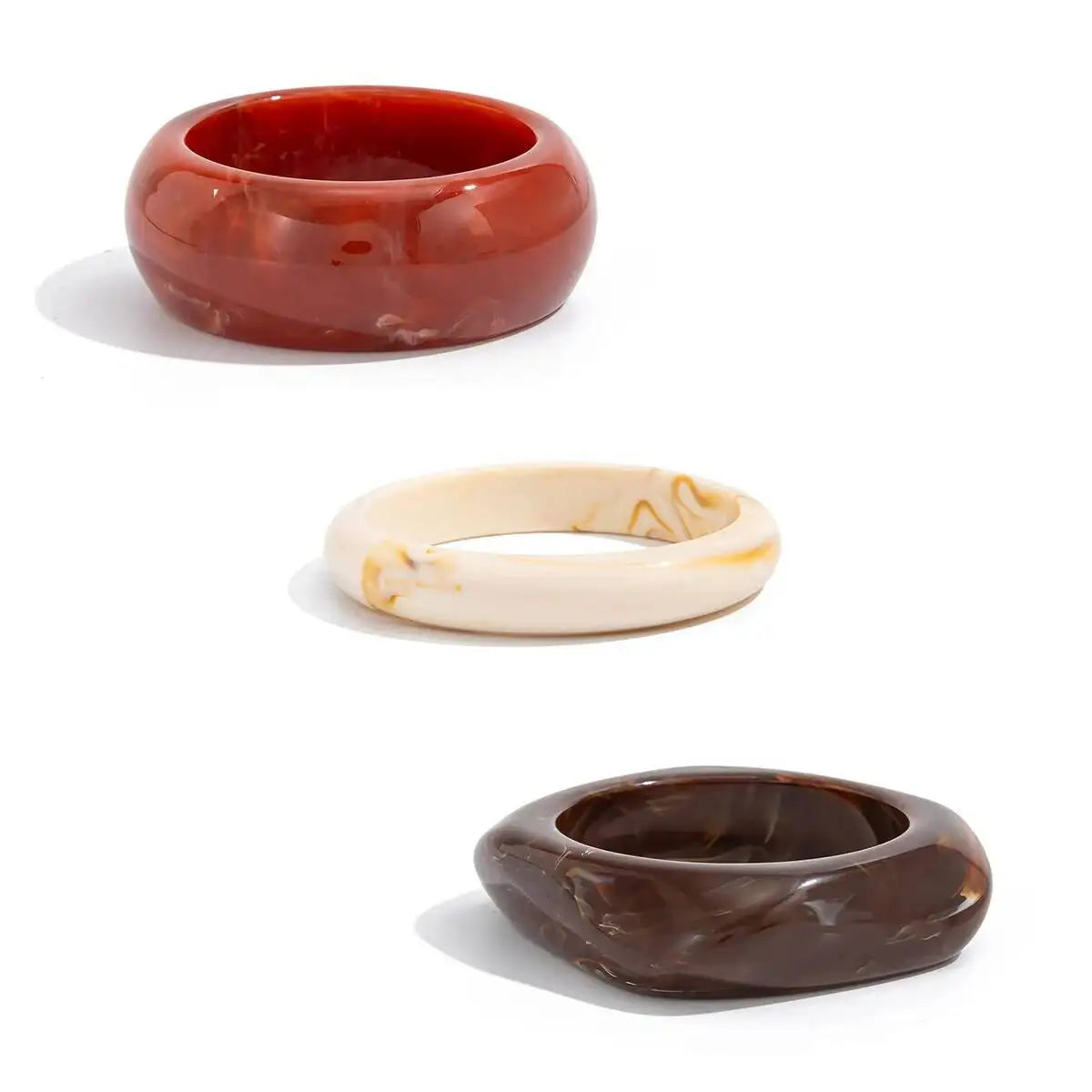 Vintage Boho Resin Bangles
