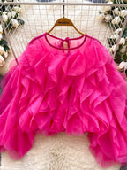 Feminnine Chiffon Top