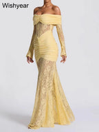 Long Sleeve Mermaid Dress