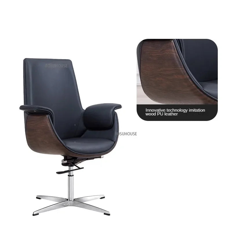 Modern Light Luxury Computer Chair Bedroom Comfortable Gaming Chair Lift Swivel Chairs Office Chairs Ergonomic Executive Chair