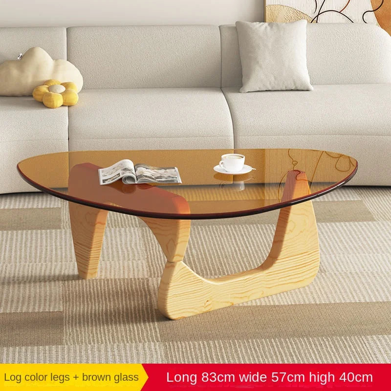 X&D Italian Style Nordic Style Minimalist Coffee Table In Home Living Room Modern And Fashionable Water Droplet Shaped Tea Table
