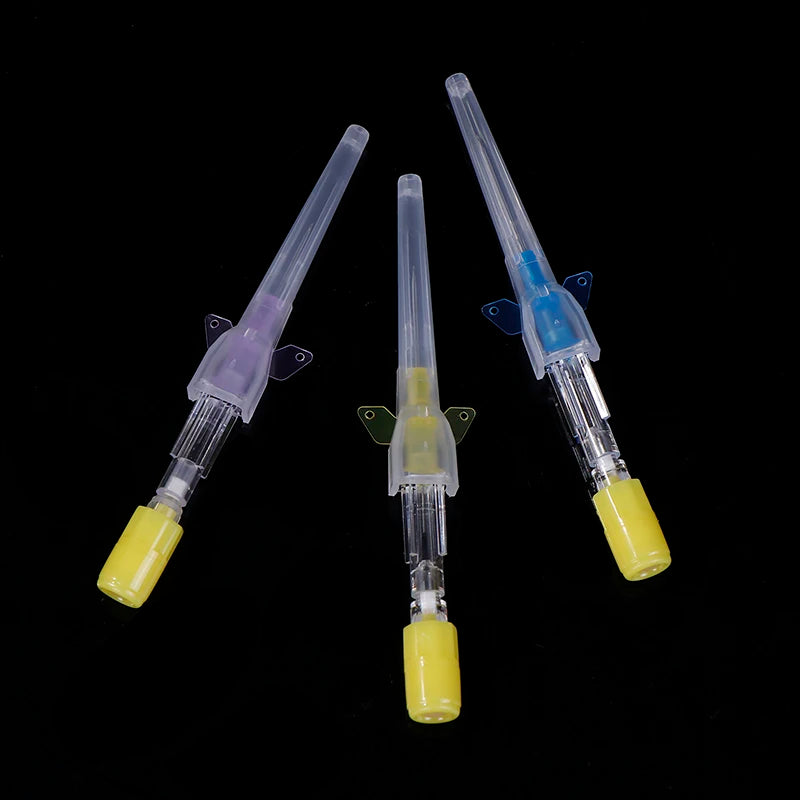 Disposable Animals IV Cannula Intravenous Injection Catheter With Wing 22G 24G 26G For Pet Dog Cat Veterinary Tools