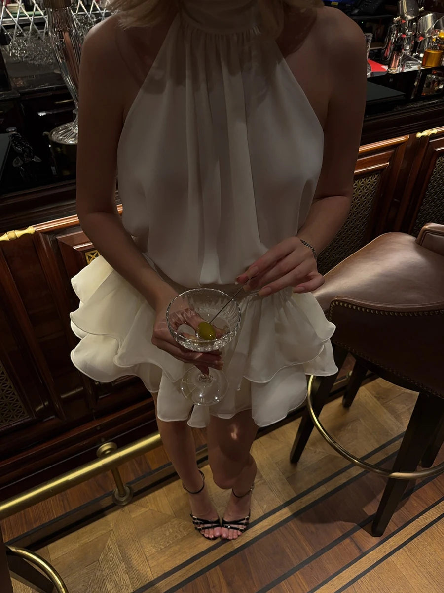 Classic Ruffles prom Gowm