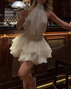 Classic Ruffles prom Gowm