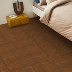 15x90cm Waterproof 3D Self-Adhesive thick Wood Grain Floor sticker Wallpaper Wall Sticker Living Room Toilet Kitchen Home Decor