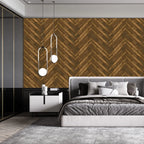 15x90cm Wood Grain Floor Sticker 0.72mm Thick Self-Adhesive PVC Waterproof Wall Stickers Kitchen Bedroom Ground Cover Decal