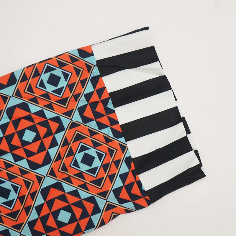 African Dresses for Women African Ethnic Print Loose Long Trench Coat Streetwear Dashiki African Clothes Cardigan African Kimono