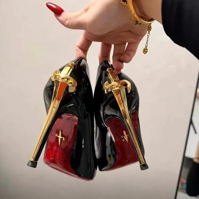 Pointed Toe Stiletto Heels