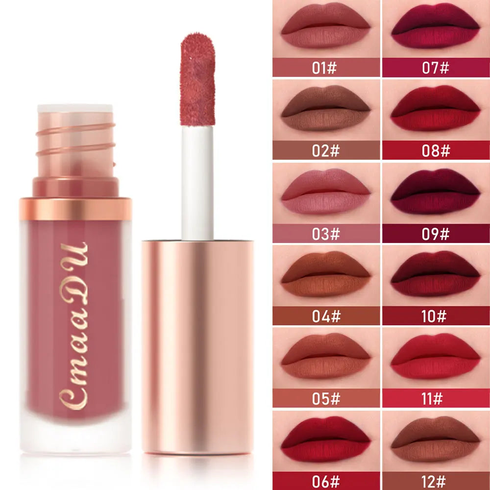 Waterproof Velvet Matte Lip Gloss