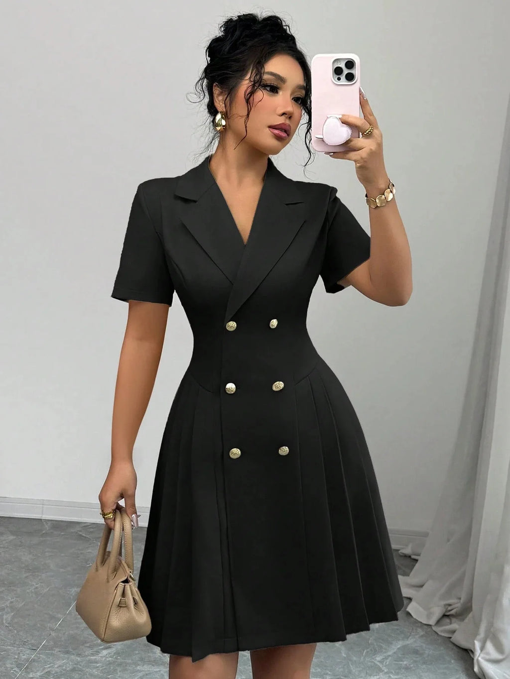 Feminine office Lady's Dress