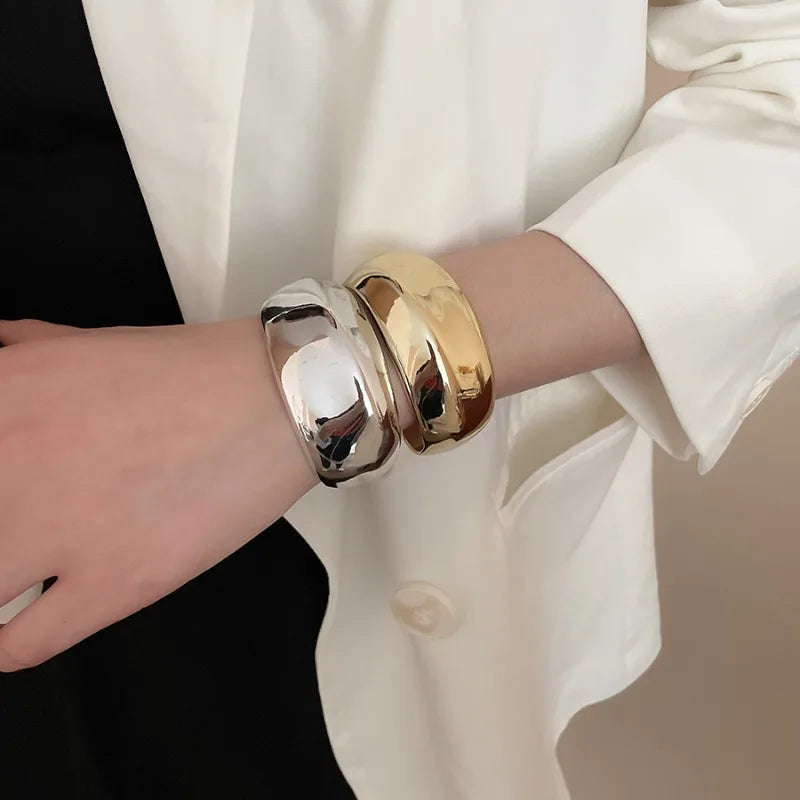 Irregular Geometric Bangle