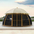 UFO Aluminum Patio Gazebo Canopy & Pergola for Outdoor Space