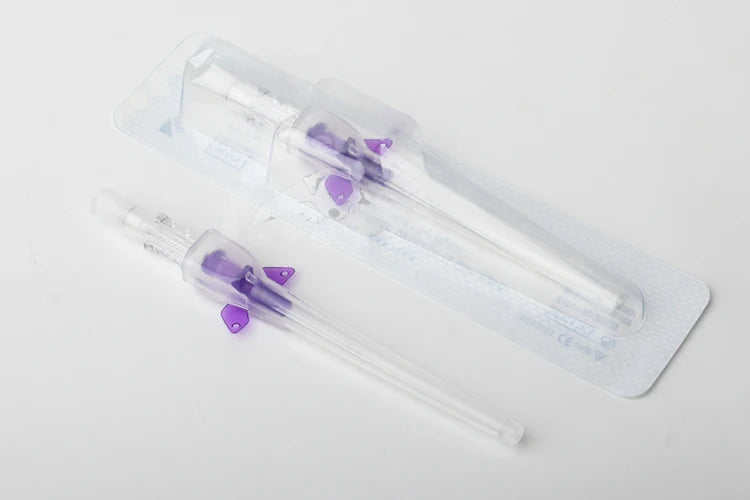 Disposable IV Cannula Intravenous Injection Catheter with Wing 22G 24G 26G For Pet Dog Cat Animals Veterinary Suppliers