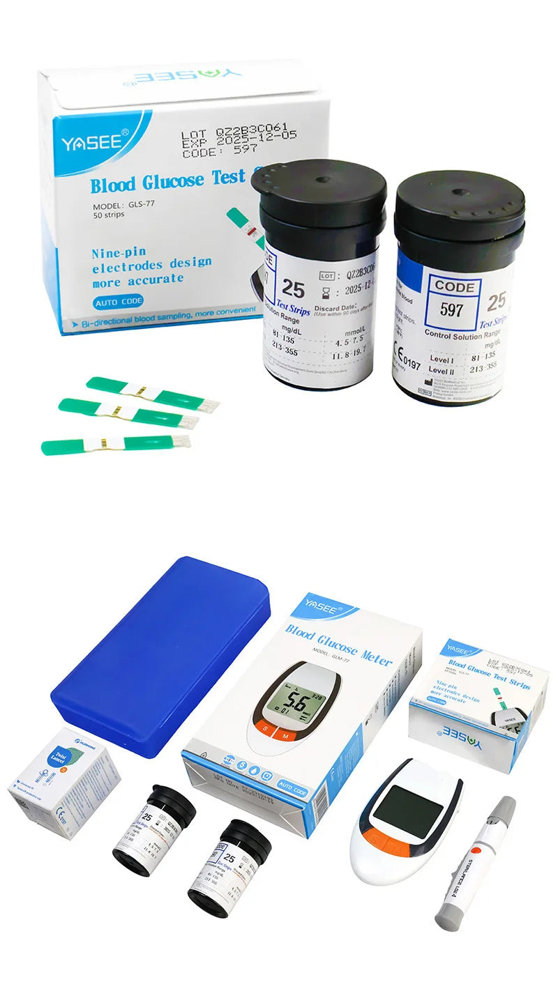 Blood glucose Meter Test Kit