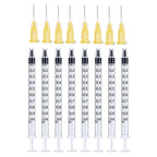 1ml Syringes + 30G 13MM Injection Needles Drawing Needles Injection Tool Sharp Pointed Needles Disposable Needle