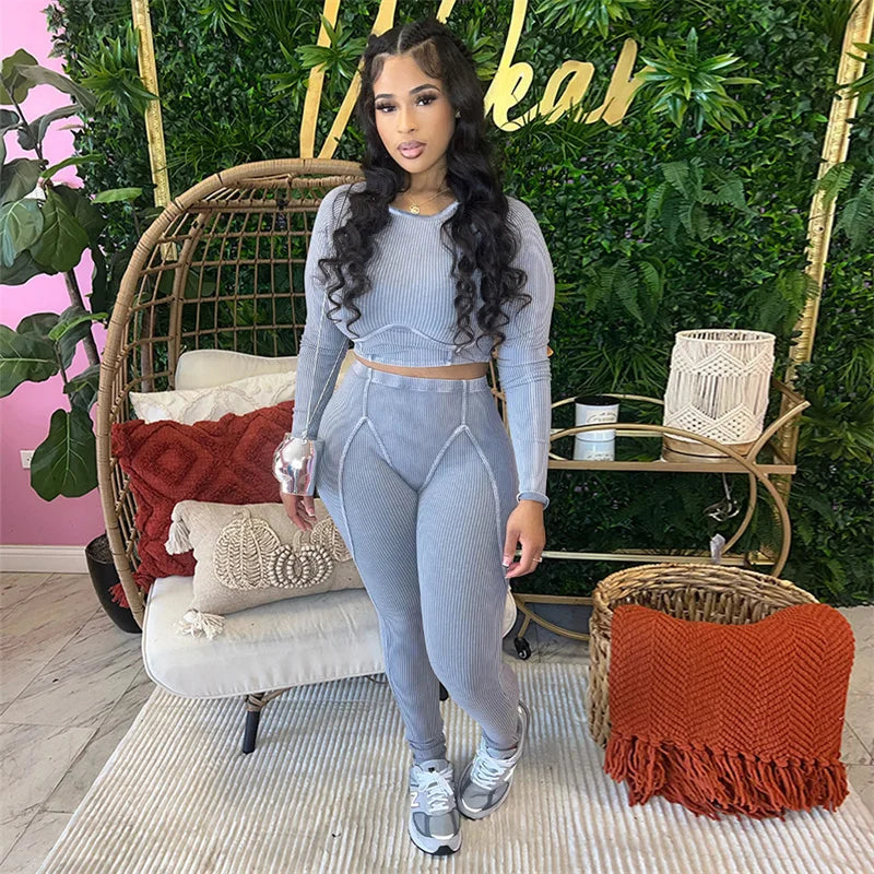 Long Sleeve Bodycon Suit