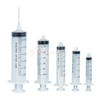 50pcs 1ml/3ml/5ml Plastic Disposable Injector Syringe For Refilling Measuring Nutrient Luer Lock Syringe Ink Injection Dental