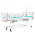 Factory 3 Crank 3 Function Foldable Manual Patient Nursing Medical Hospital Bed Manufacturers