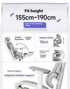 Foot Rest Chair Ergonomic Gaming Chairs Computer Comfortable Wheels Massage Adjustable Sedia Da Ufficio Office Furniture