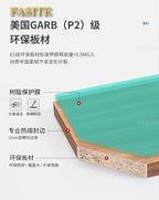 Simple modern financial desk and chair combination with dual workstation booth for office work