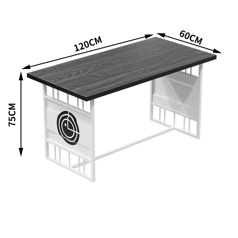 Industrial style Internet celebrity milk tea shop table and chair combination bar hot pot burger hotel coffee western restaurant