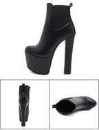 Platform Chelsea Ankle Boots