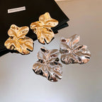 Large Geometric Stud Earrings