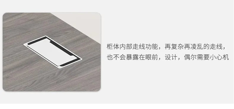 Light Luxury Boss Office Desk and Chair Combination Simple Modern President Desk Leadership Room Senior Fur