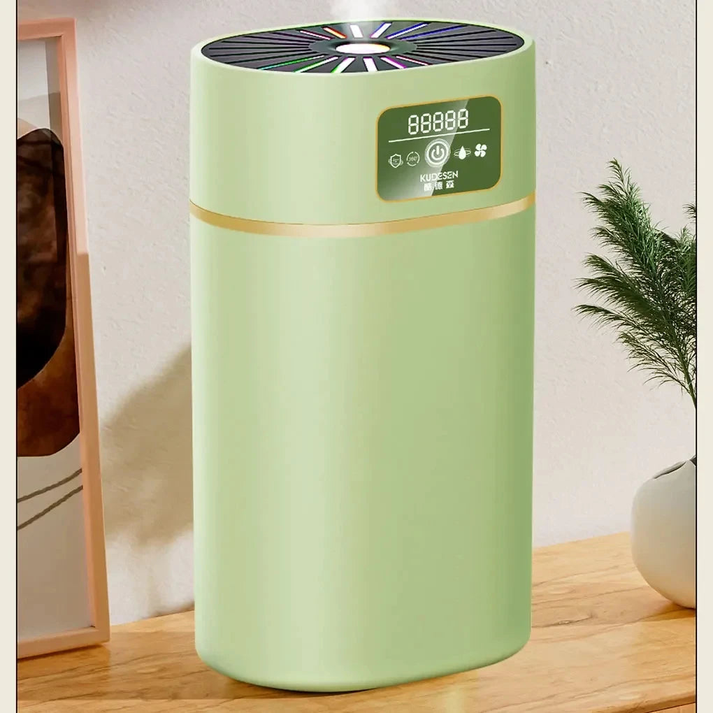 Humidifier with soft colorful lighting