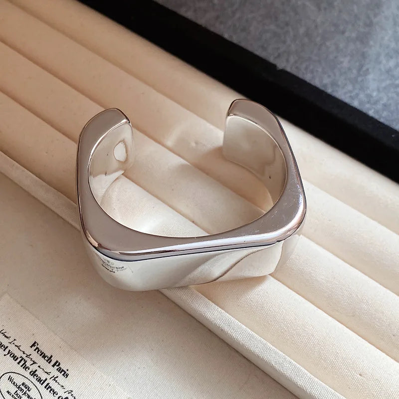 Irregular Geometric Bangle