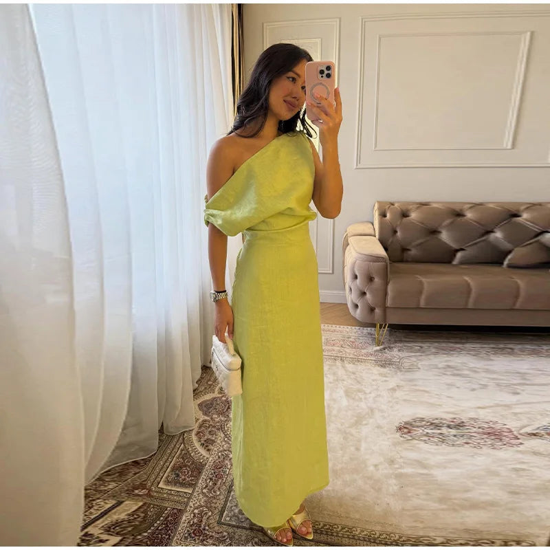 Cinching Maxi Dress