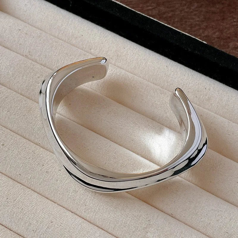 Irregular Geometric Bangle